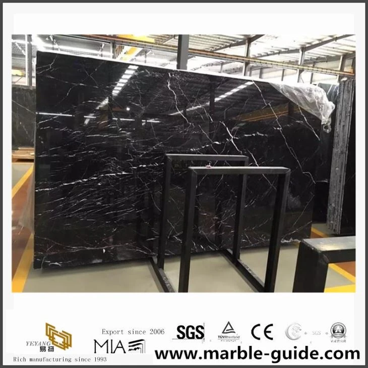 Black Marble Tile With White Veins Low Price