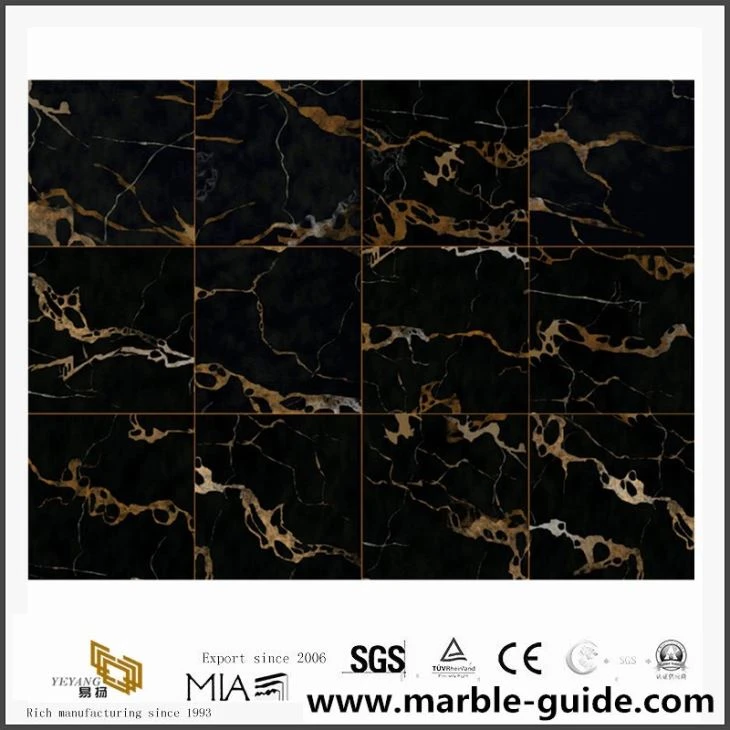 China Portoro Gold Marble Slabs With Factory Price