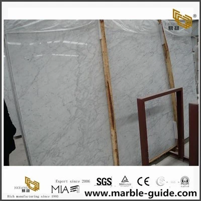 Popularni Bianco Cararra Marble Ploče, pločice za Vanity Tops, Kitchn Tops