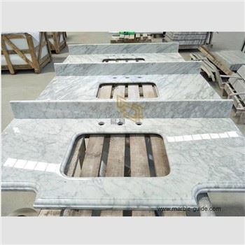 Kina Carrara mramor guangxi bijeli mramorni vrh za kupaonicu