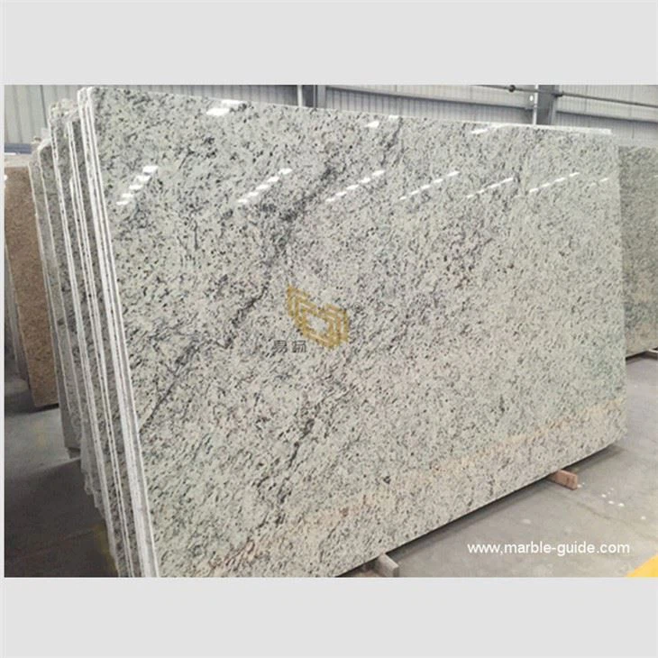 White Rose Granite Slab For Kitchen Countertop