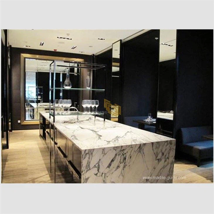 Arabescato White Marble Countertops For Kitchen And Bathroom